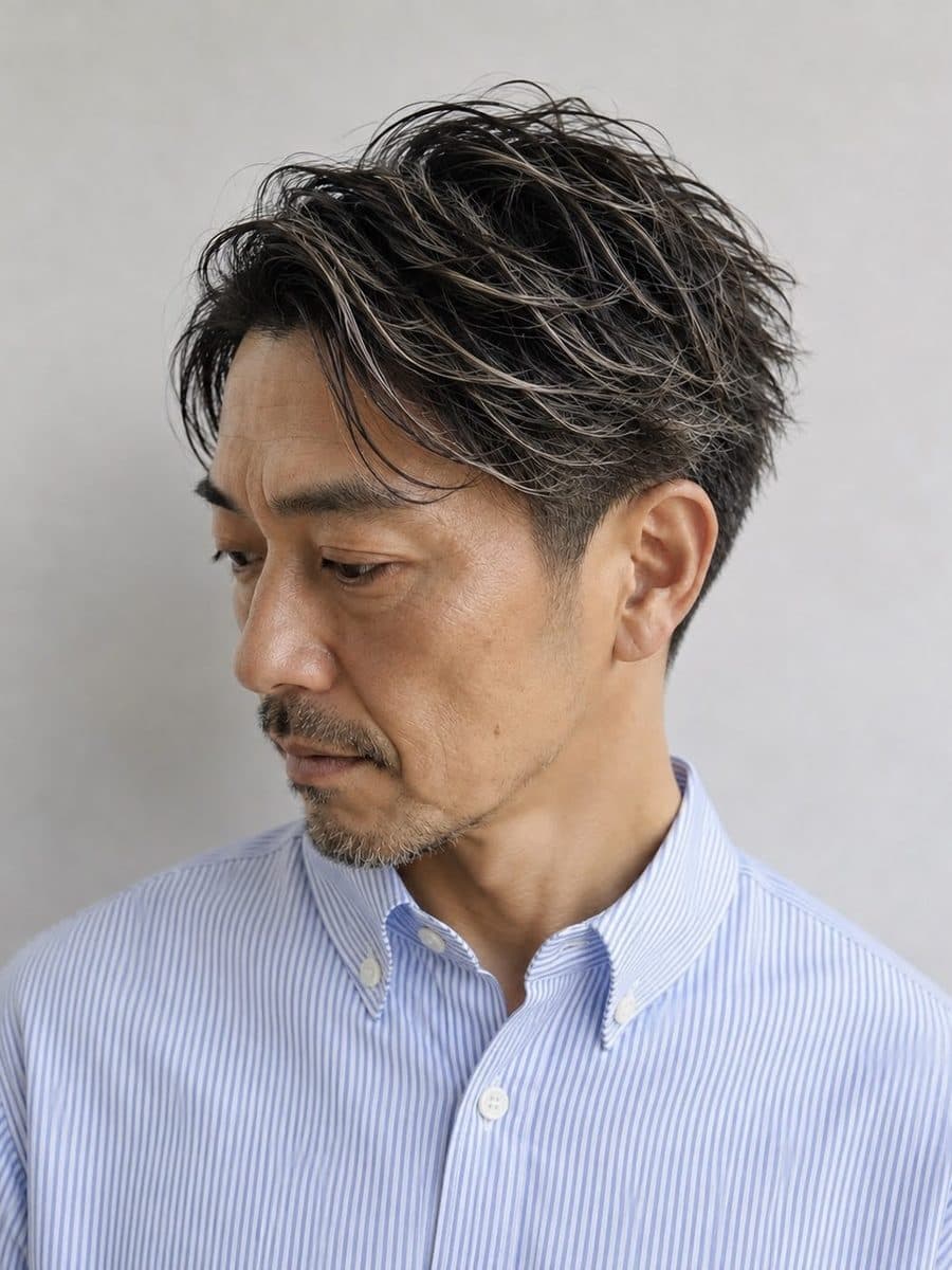 メンズのショートスタイル